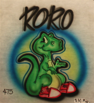 baby t- rex with shoes (Custom)
