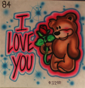 bear with rose (Custom)2