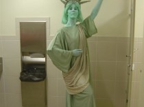 Statue of Liberty Full Body Airbrush